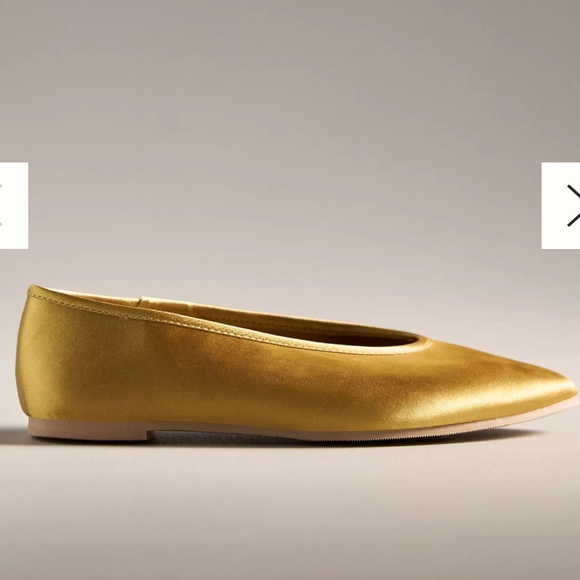 NWT BC Footwear by Seychelles Georgette Satin Ballet Flats Size 8.5 / EUR 39.5 - Picture 3 of 3